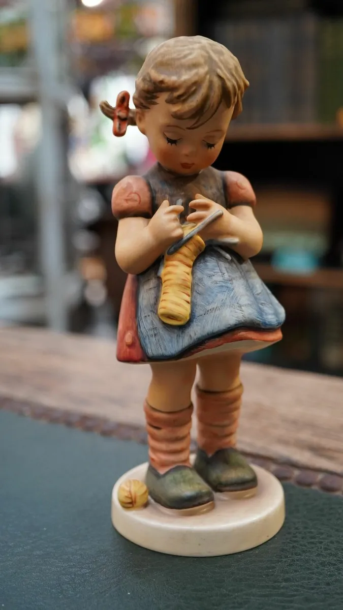Goebel Hummel Figurine - A Stitch in Time - Image 2
