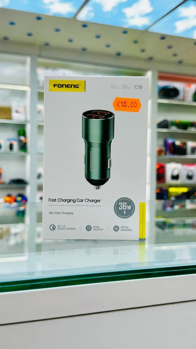 Dual USB car charger