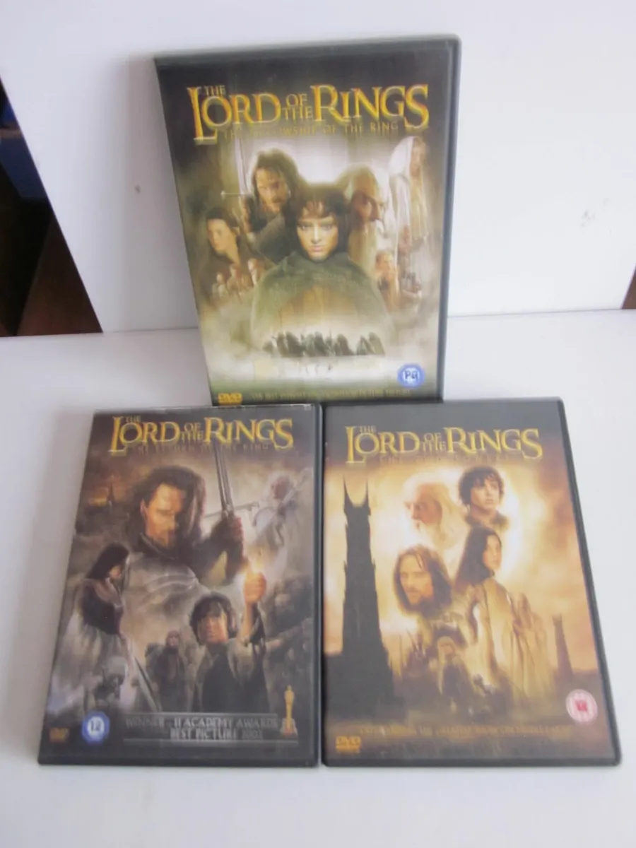 The Lord Of The Rings Trilogy 6 DVD's - Image 1