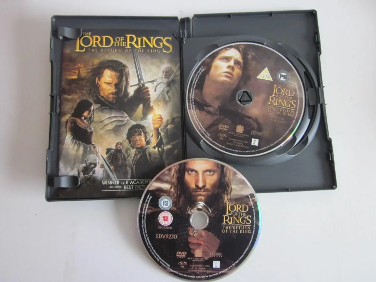 The Lord Of The Rings Trilogy 6 DVD's - Image 4