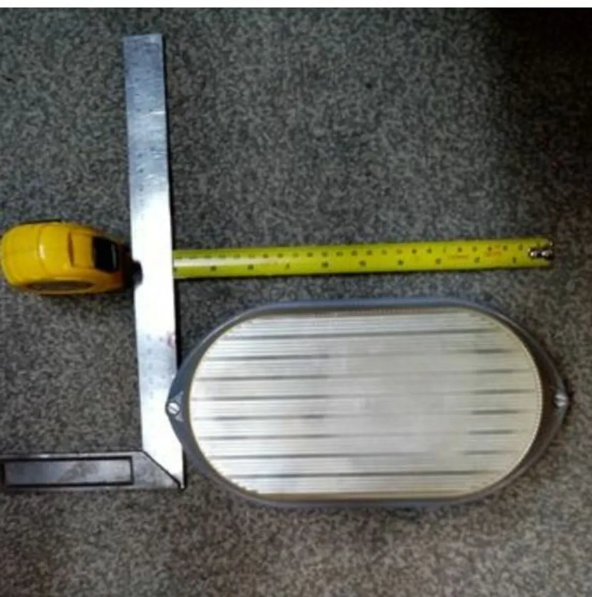 Vintage light bulkhead - Image 1