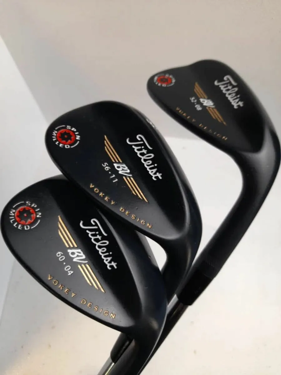 Titleist Vokey Spin Milled: 52, 56 and 60 degrees - Image 1