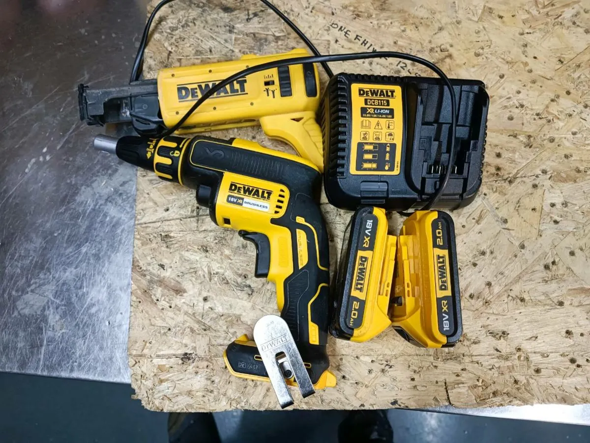 DeWalt drywall gun.