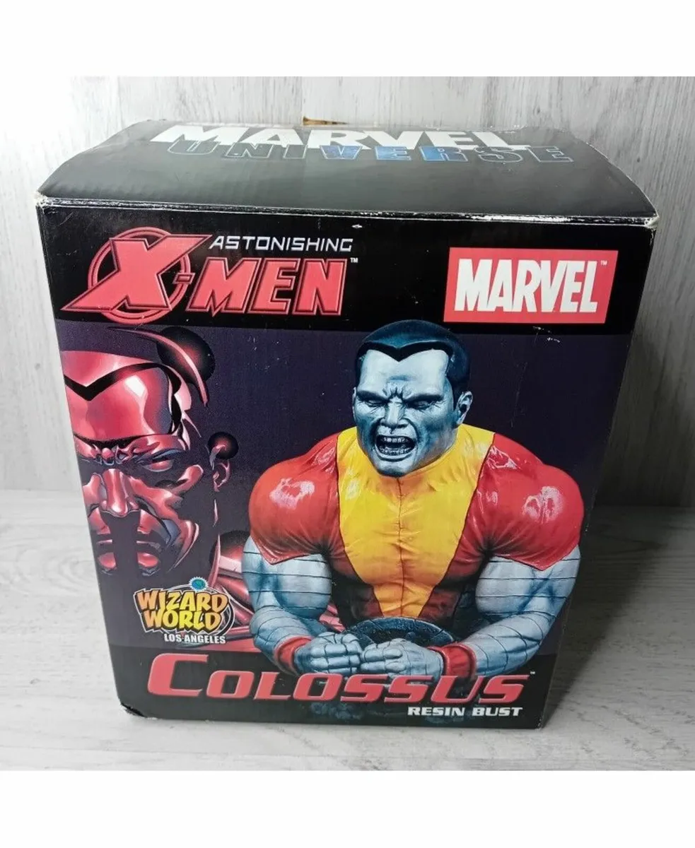 COLOSSUS RESIN BUST CHROME EDITION NO 446 OF 500 !