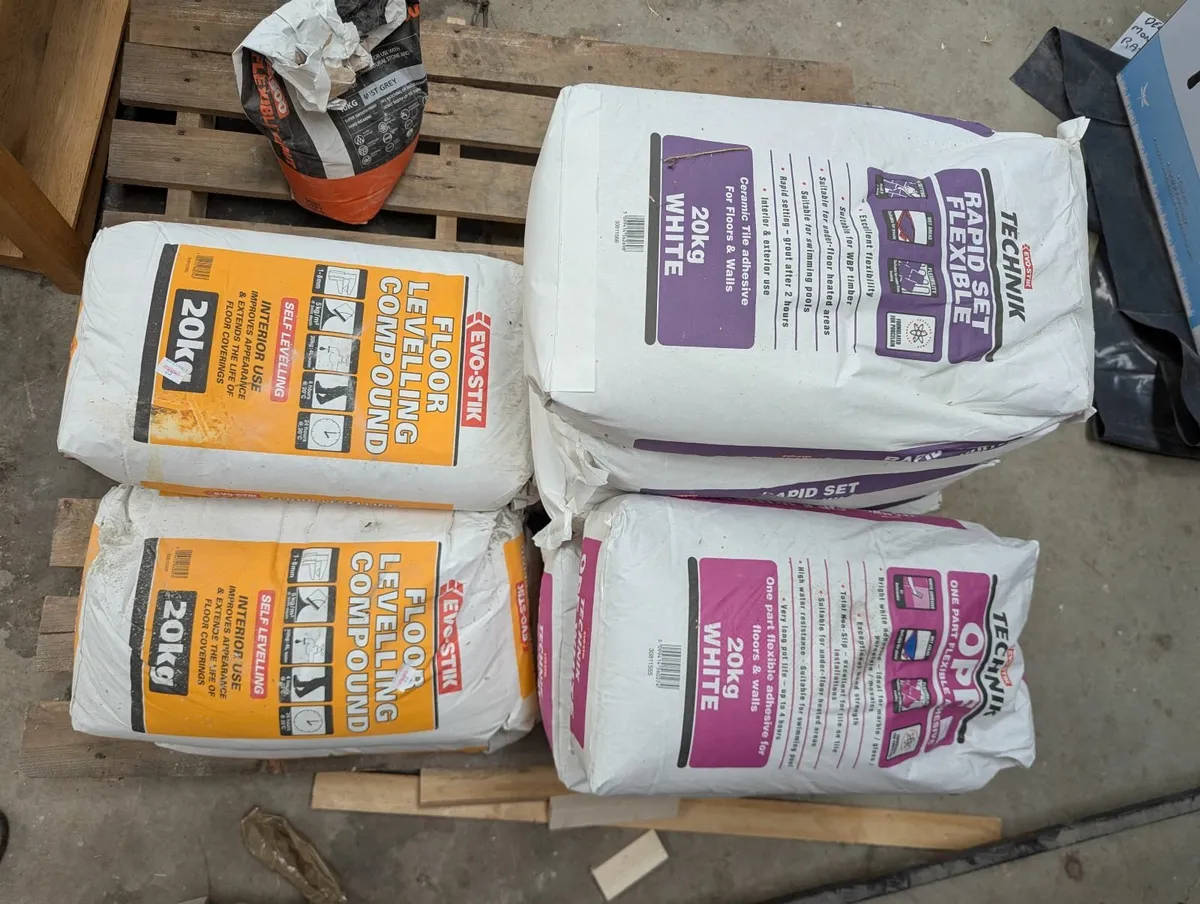 Tile adhesive and Floor Leveling Compound - Image 1