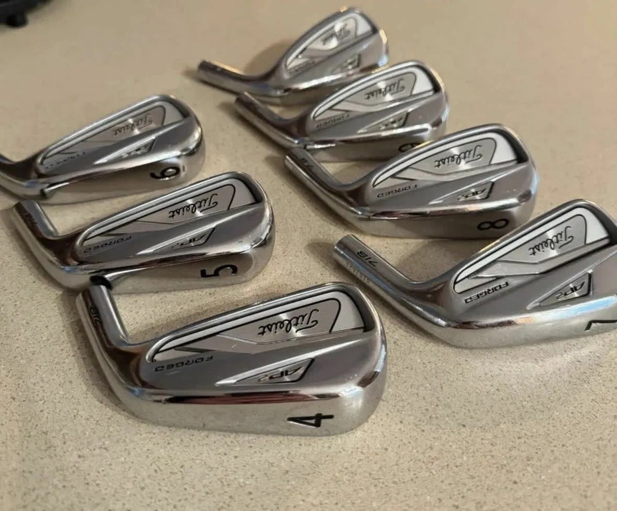 Titliest 718 AP2 Golf Club Heads, 4-PW Set - Image 1