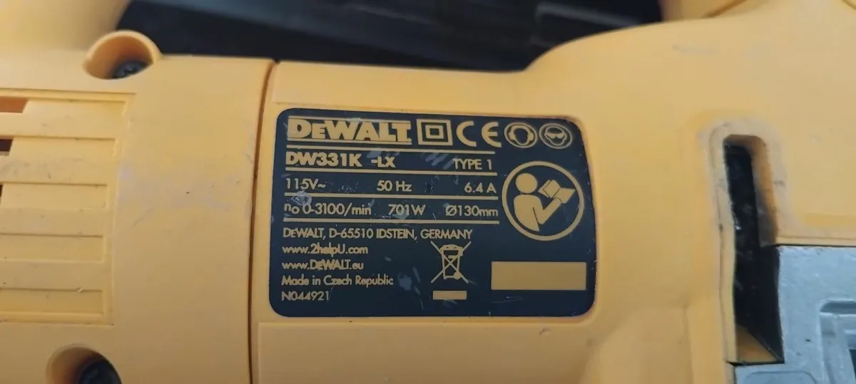 Dewalt DW331K-LX Variable Speed jigsaw 110v - Image 4