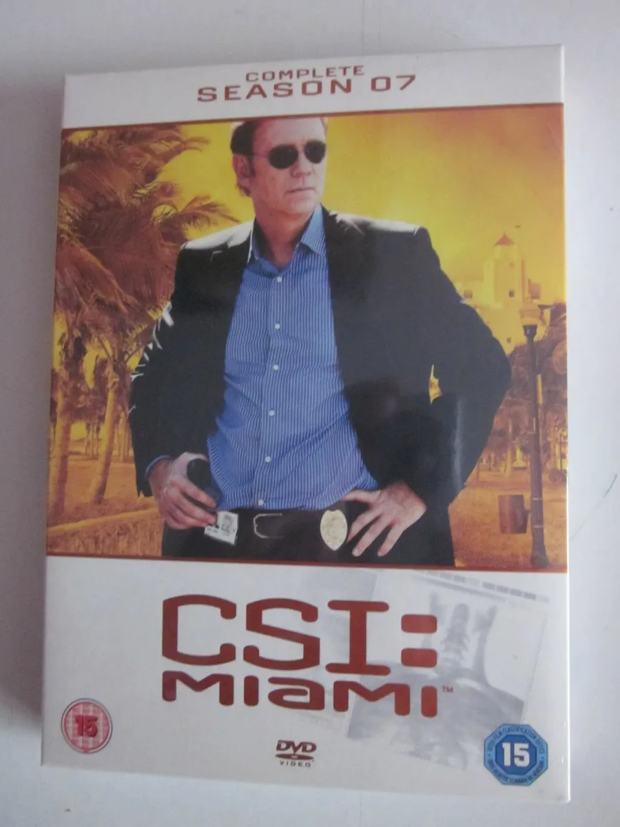 CSI Miami The Complete Season 7 DVD (2010) New - Image 1