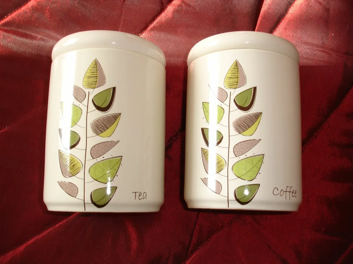 New Tranquility  Tea/Coffee  Jars. - Image 1