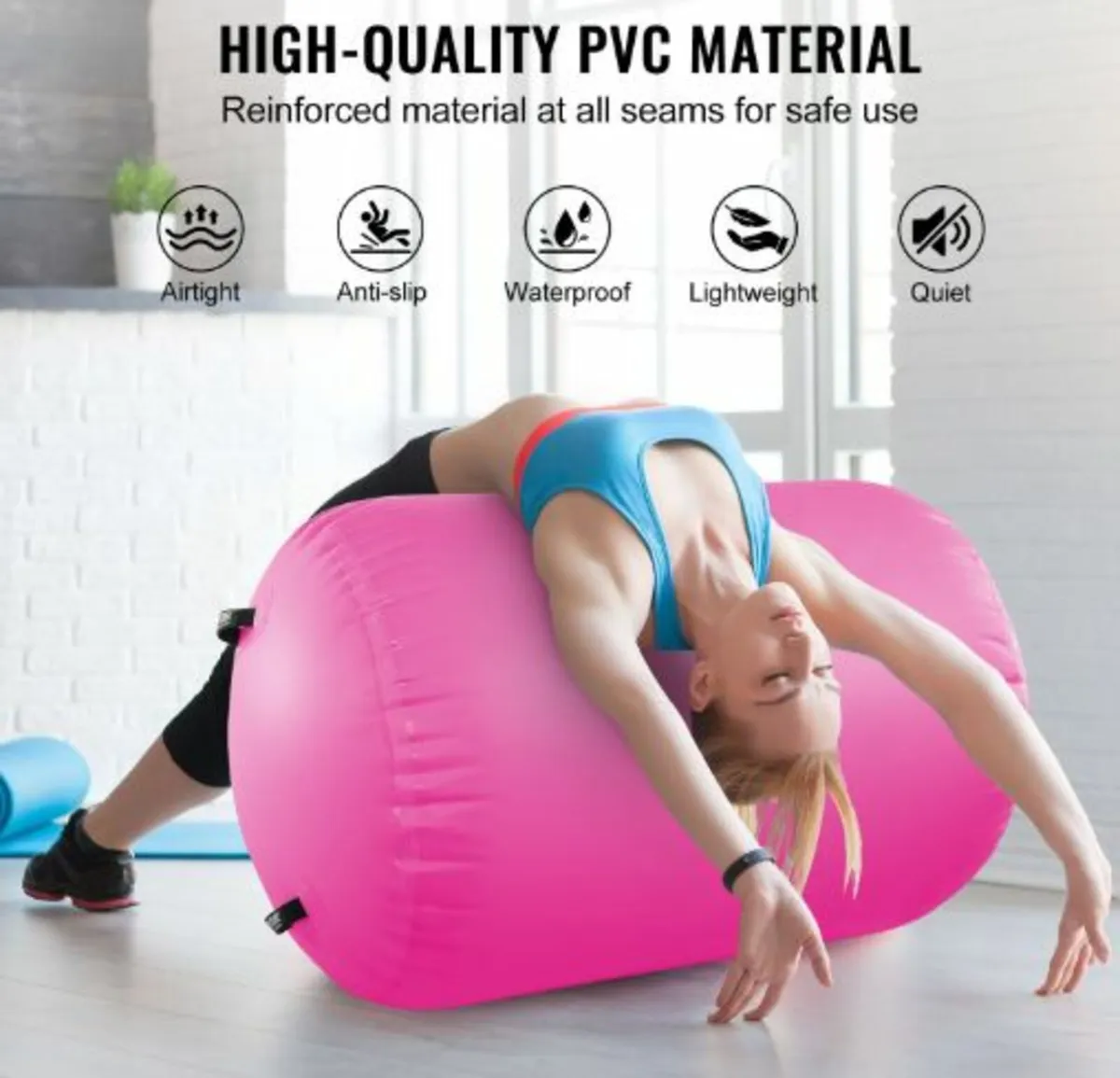Air Track Tumble Track Inflatable Air Barrel - Image 2