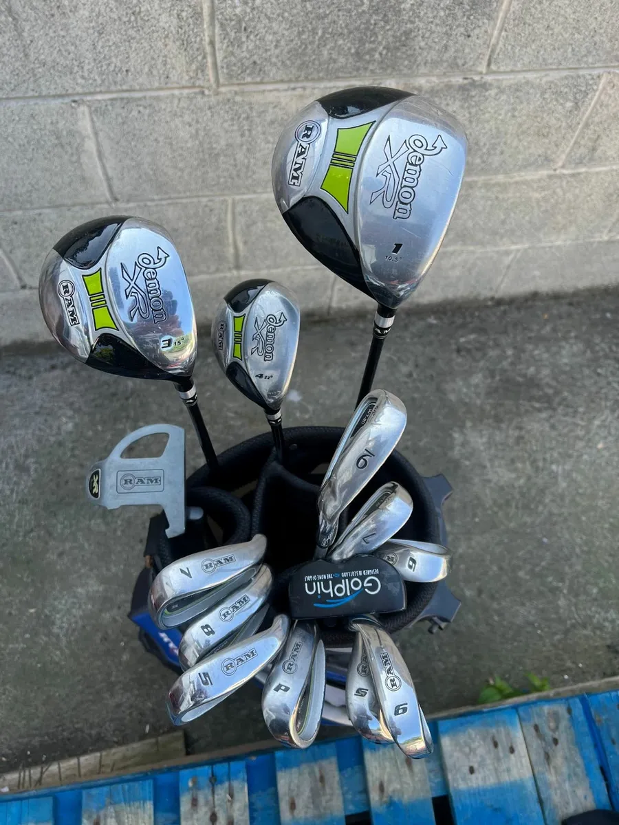 Set of RAM Demon Golf Clubs + Standing Bag - Image 4
