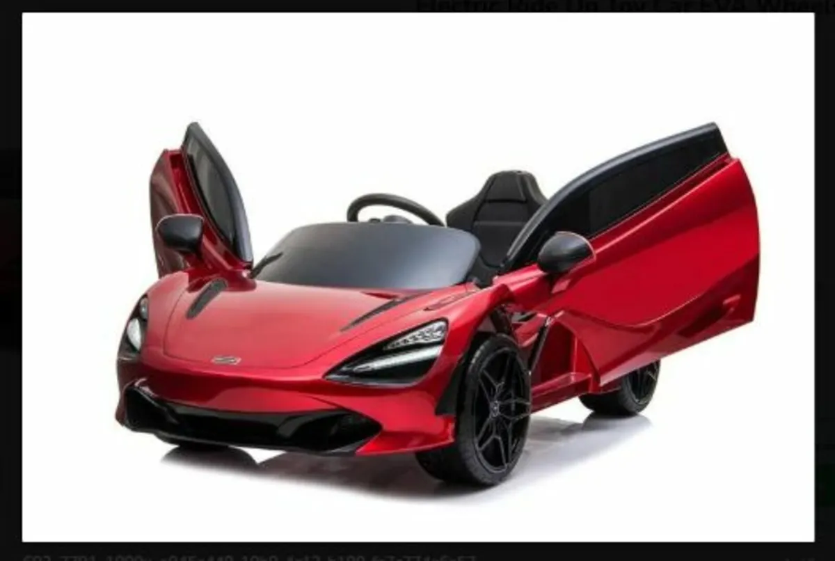 McLaren 720S Lisenced 12V Battery Powered Kids Ele
