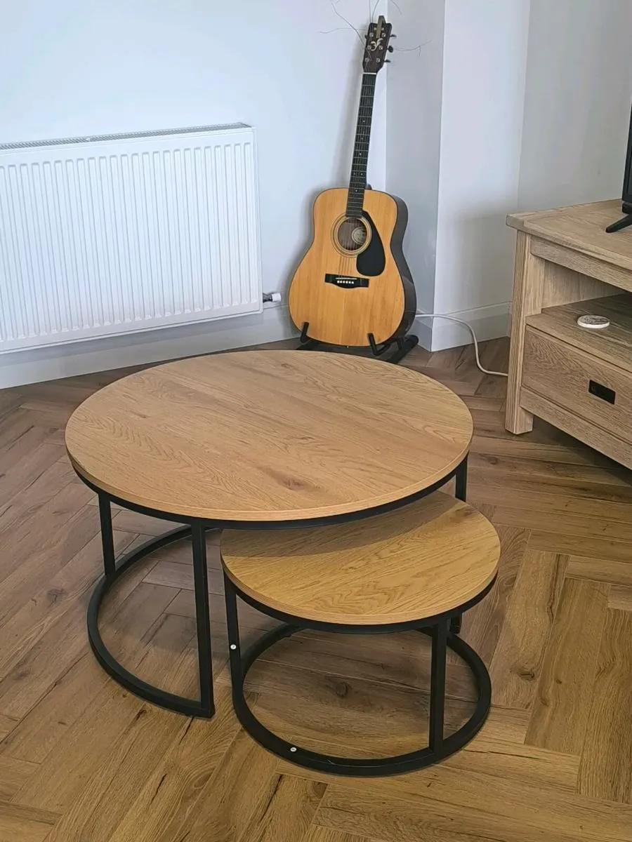 Nest of Round Coffee Tables - Image 3