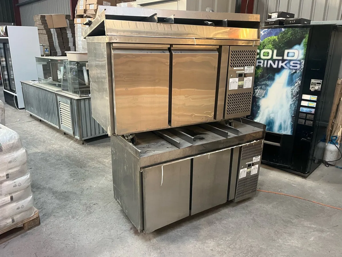 3 Under counter fridges - Image 2