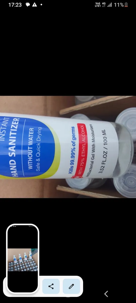 Hand sanitizer  for sale - Image 1