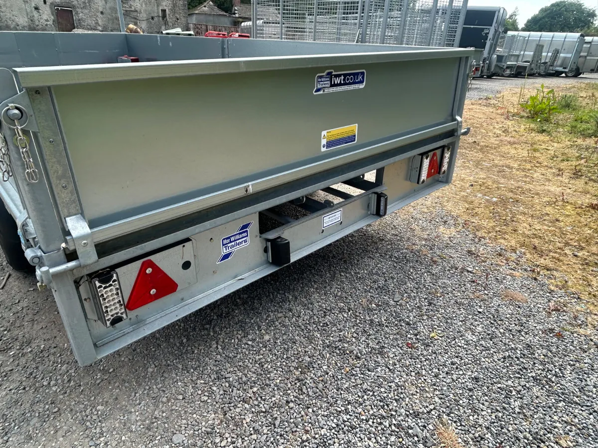New Ifor Williams 14x6.6 Dropside Tri- Axle - Image 3