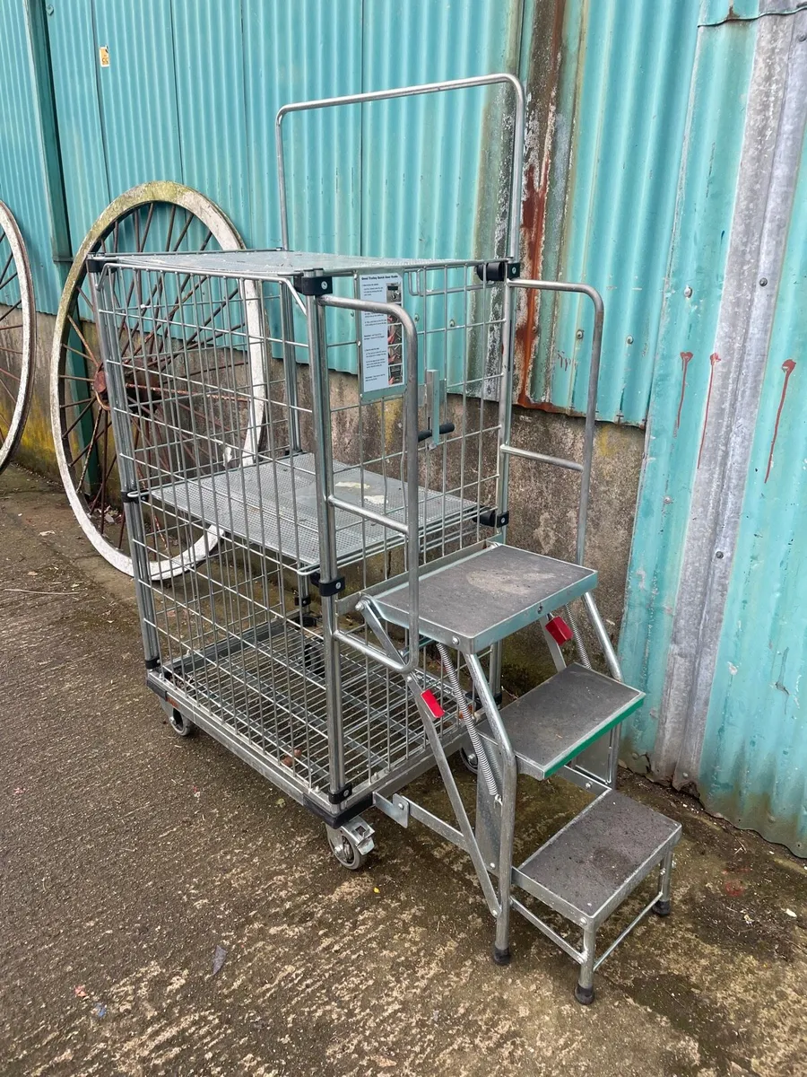 Portable platform trolley steps - Image 1