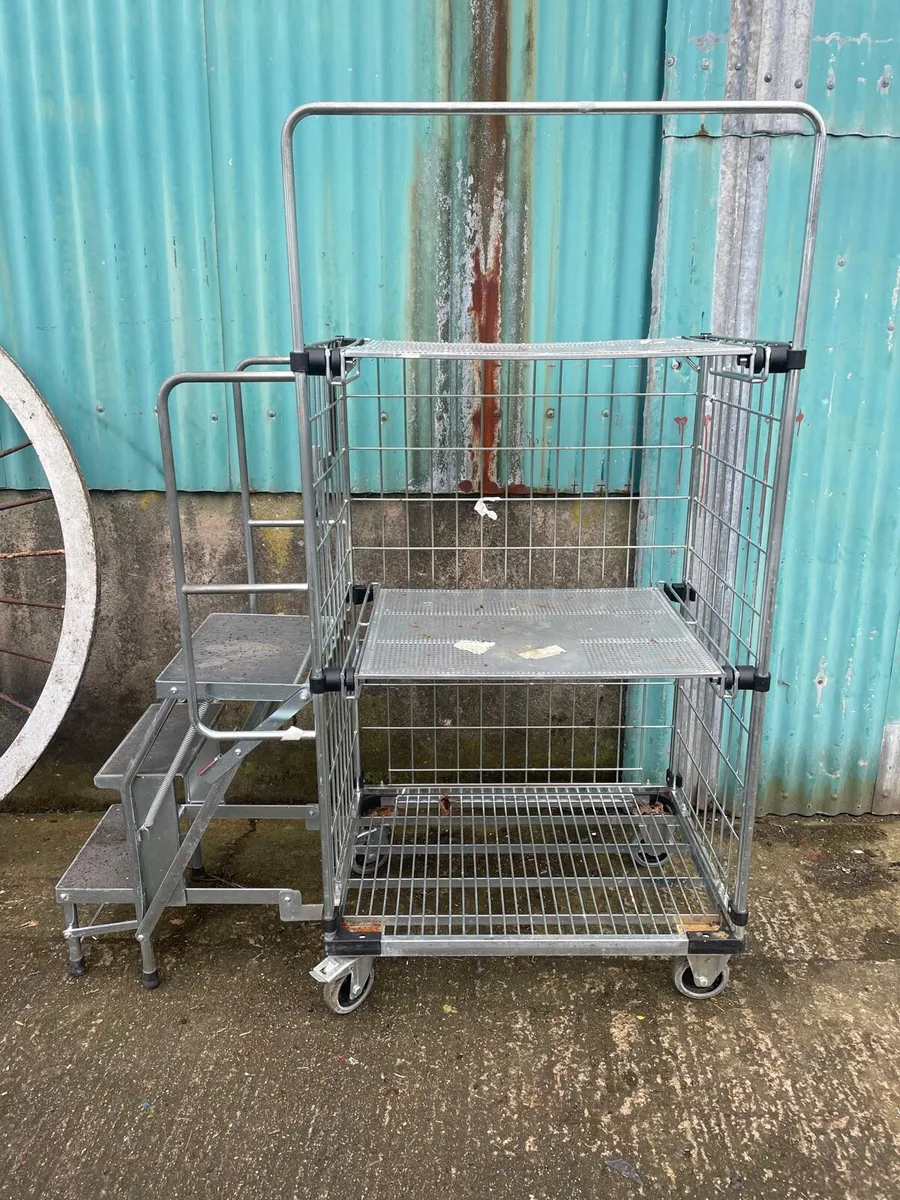Portable platform trolley steps - Image 2
