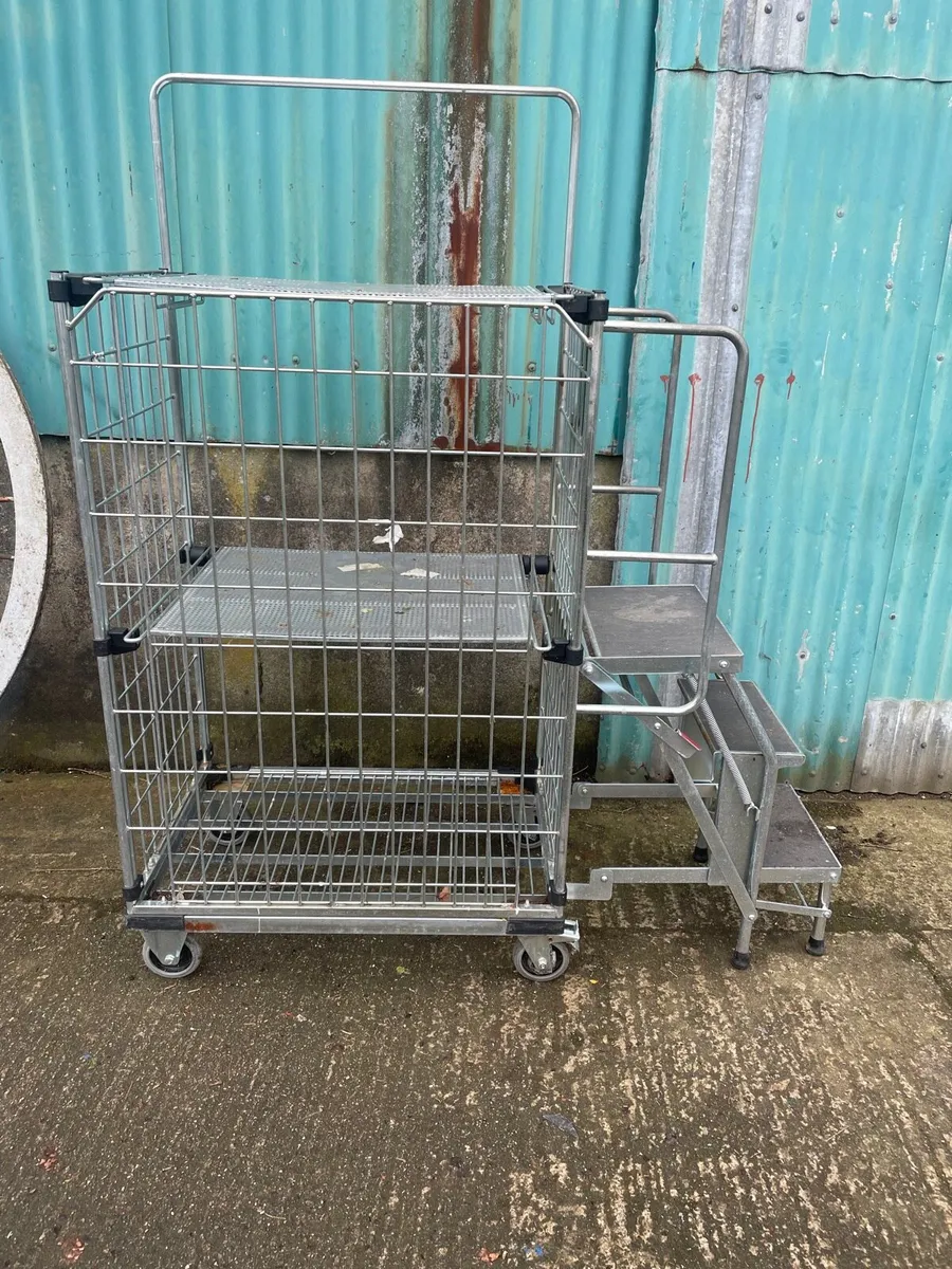 Portable platform trolley steps - Image 3