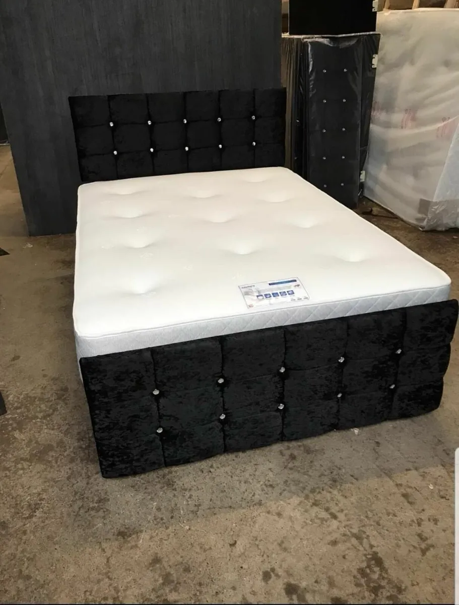Free Delivery Sandy Divan Beds with mattresses - Image 3