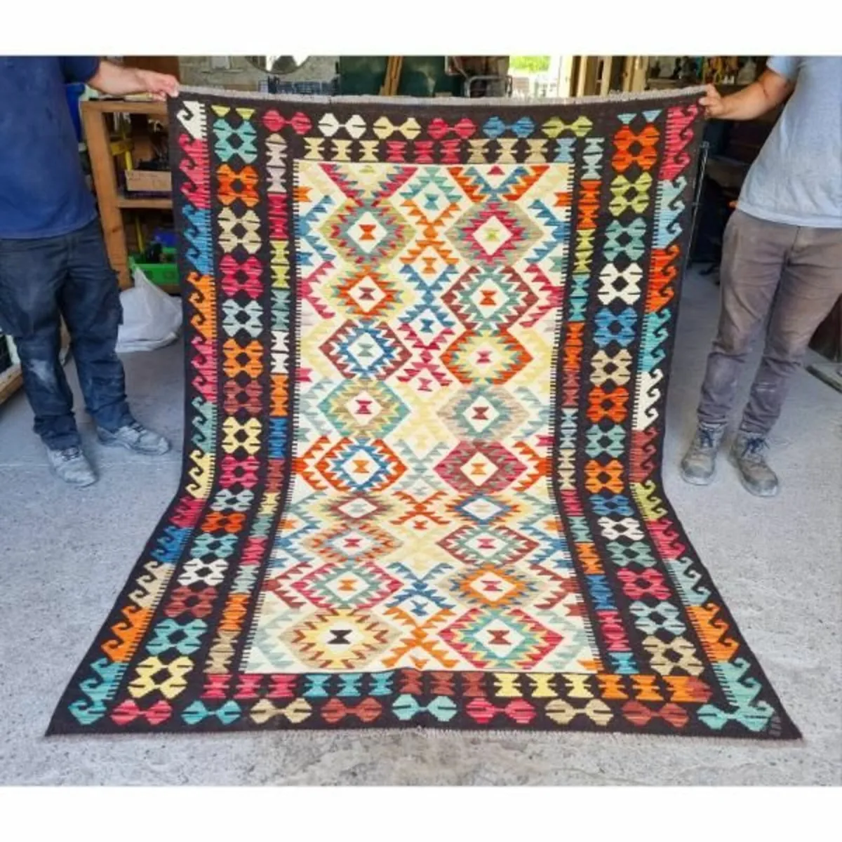 Kelim Rug – KASRUG22  238cm x 175cm - Image 1