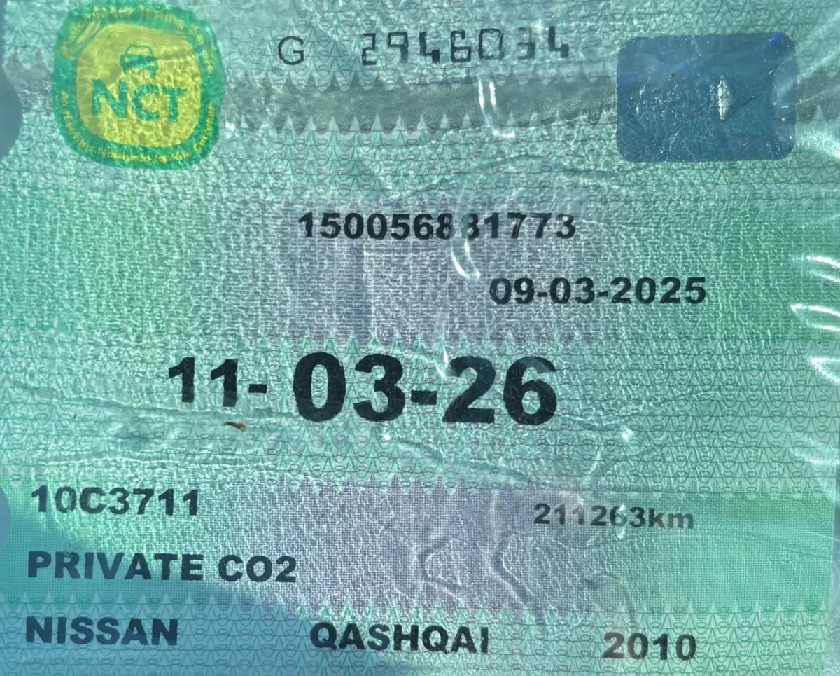 2010 Nissan Qashqai 1.6 SVE NCT 03/26 Tax 05/25 - Image 3