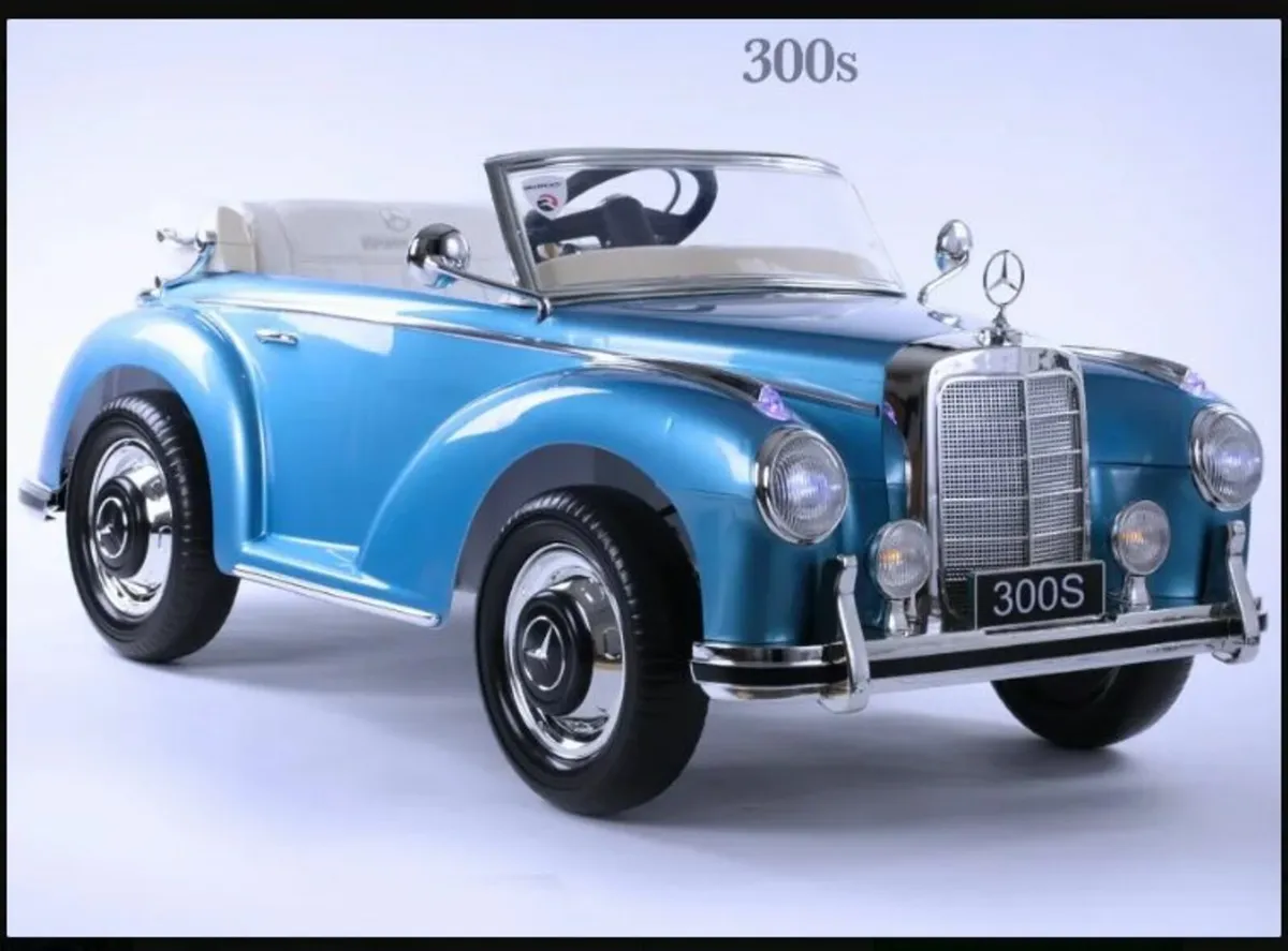 Mercedes Benz Classic 300S Kids Ride on Car
