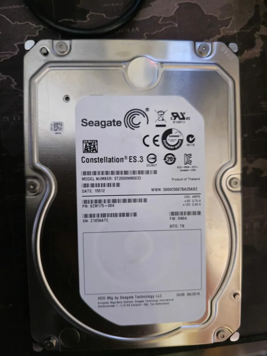Seagate Constellation ES.3 HDD 2TB 3.5" SATA600 - Image 1