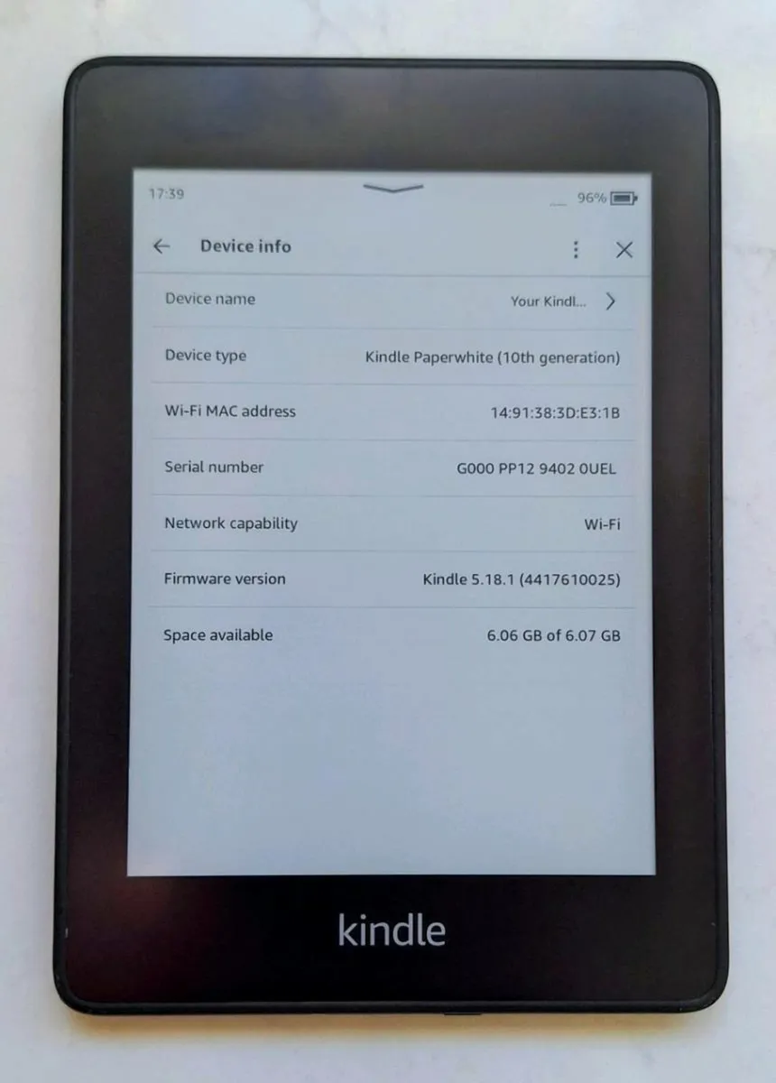 Kindle Paperwhite 10th Generation - Image 3