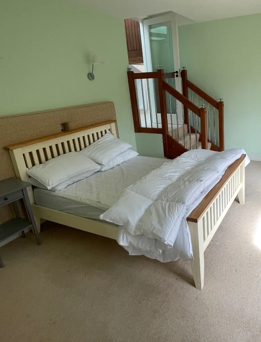 Free Wooden Bed Frame – Double Size (140 x 193cm) - Image 1