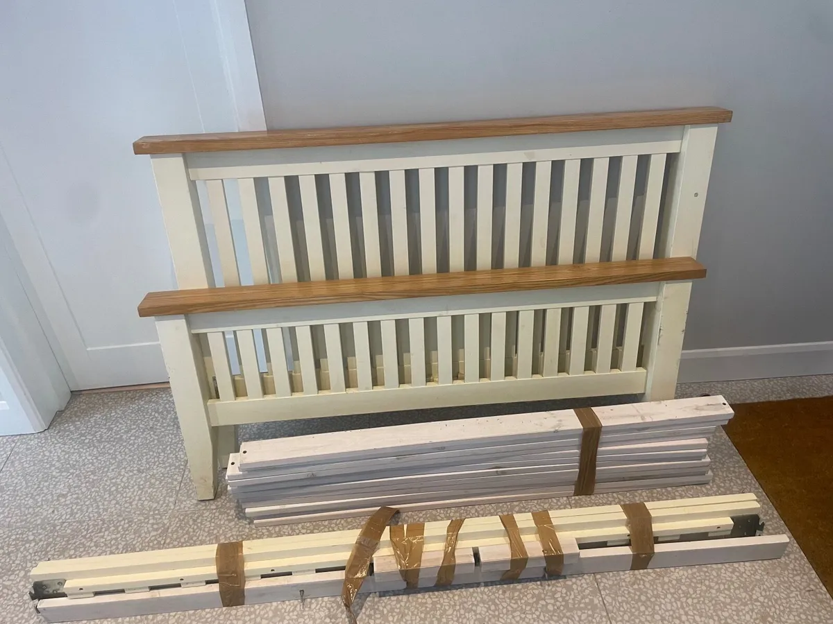 Free Wooden Bed Frame – Double Size (140 x 193cm) - Image 2