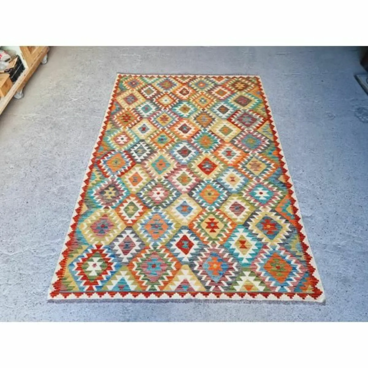 Kelim Rug – KASRUG23  253cm x 173cm - Image 2