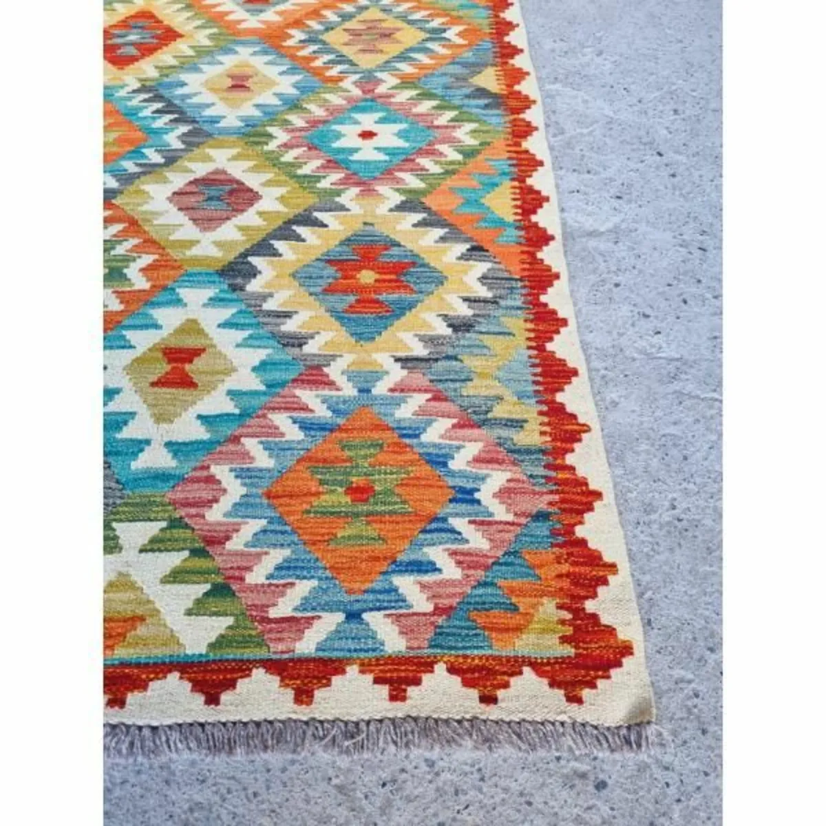 Kelim Rug – KASRUG23  253cm x 173cm - Image 3