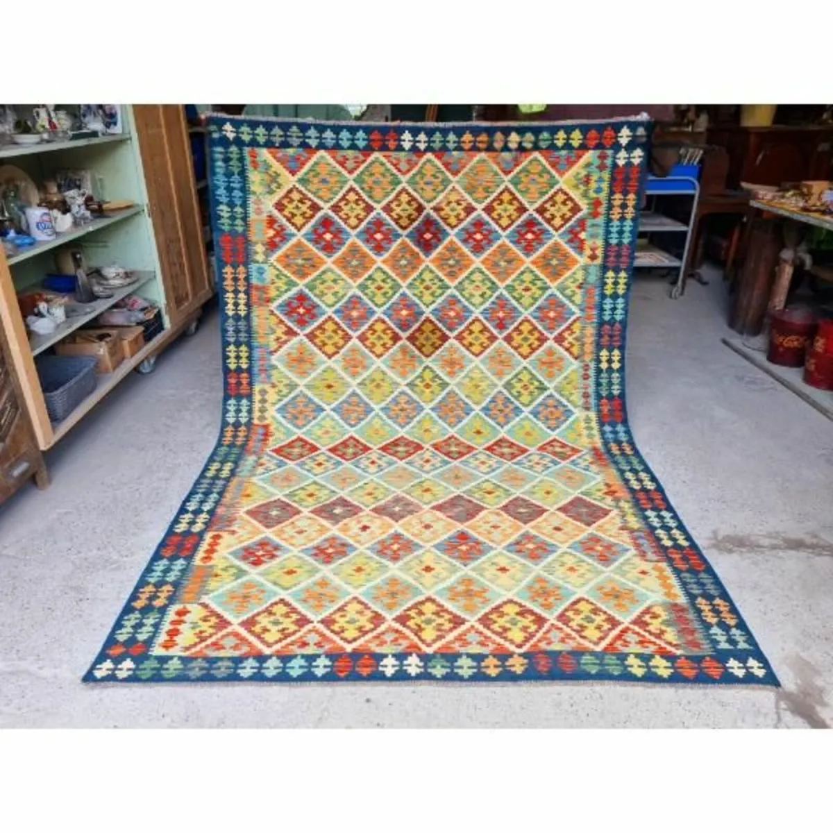 Kelim Rug – KASRUG27  294cm x 203cm - Image 1