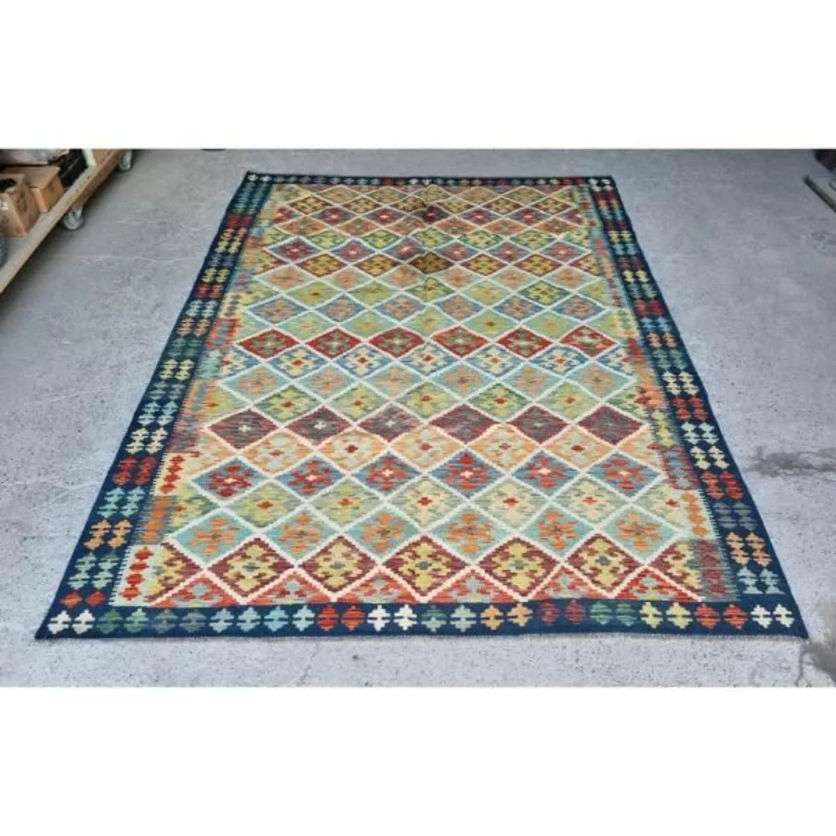 Kelim Rug – KASRUG27  294cm x 203cm - Image 2
