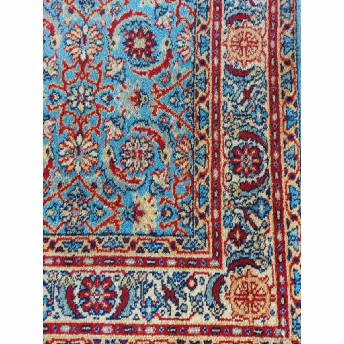 Reclaimed Blue Hotel Rug – 223.5cm x 121.5cm – KAS - Image 2