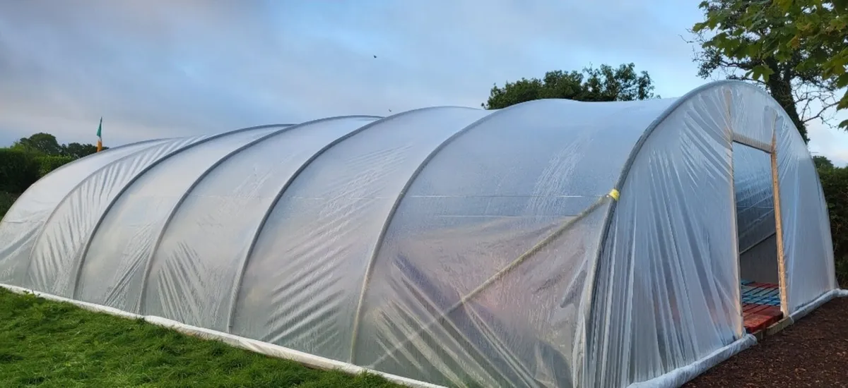 40 x 22 foot Polytunnel (COMMERCIAL) - Image 1