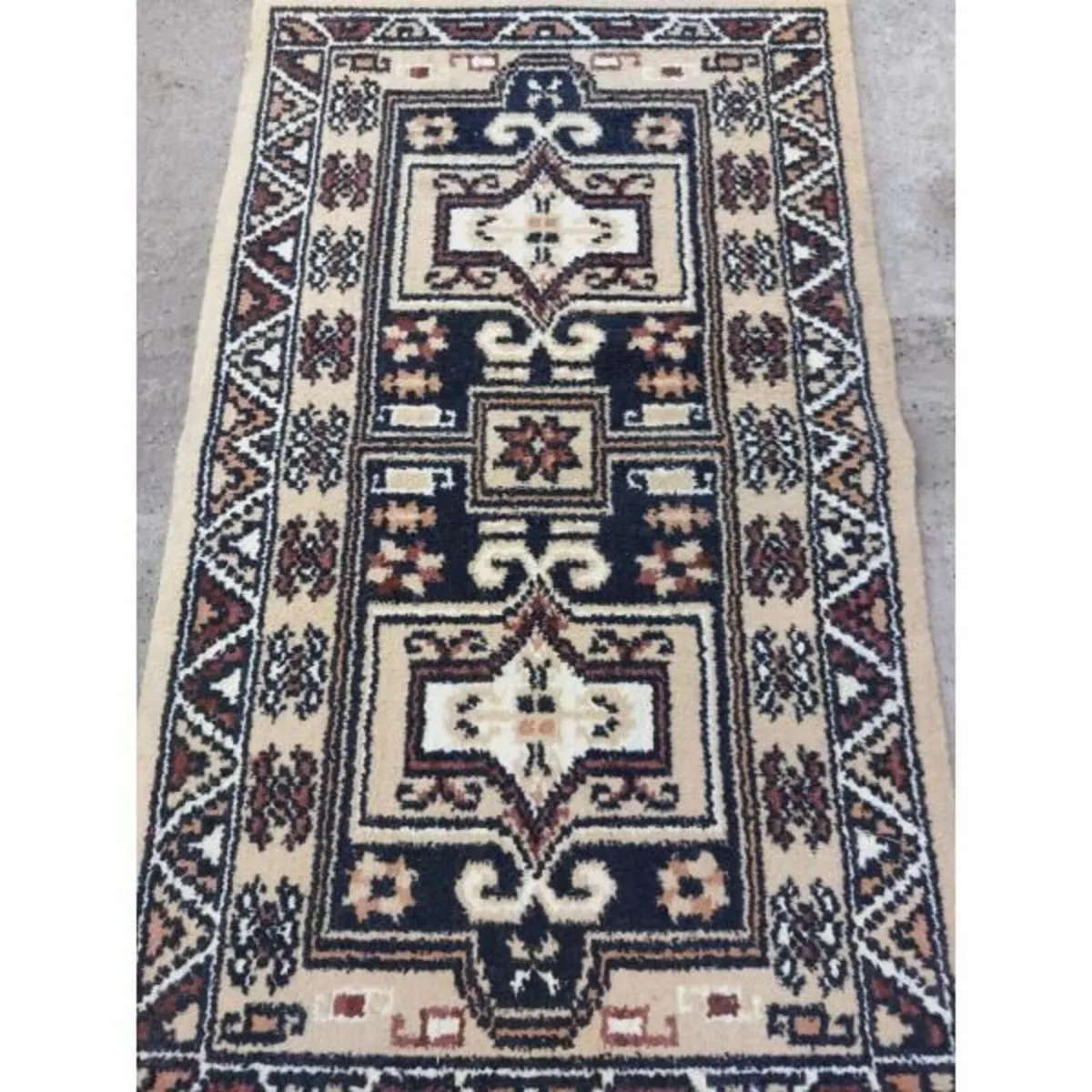 Reclaimed Grey Hallway Rug – 84.5cm x 50cm – KAS38 - Image 2
