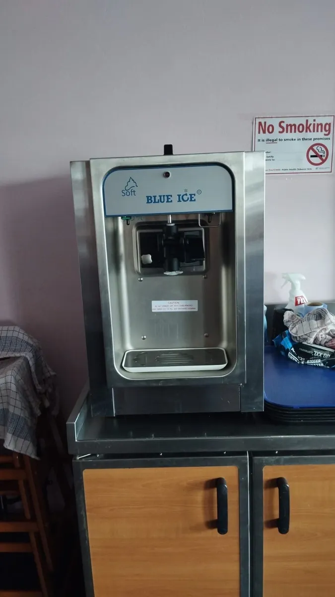 Blue Ice Table top Ice cream machine T15 - Image 2