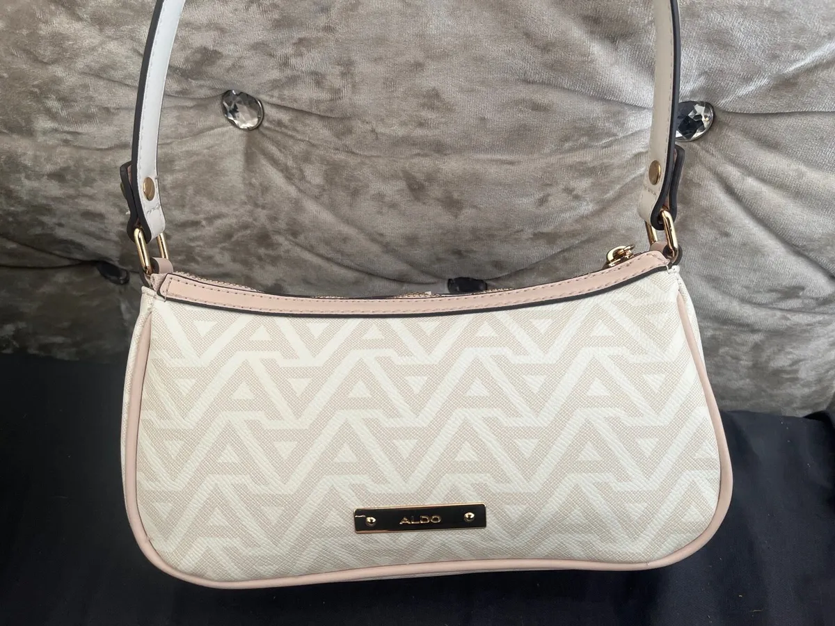 Aldo pink and white shoulder bag - Image 2