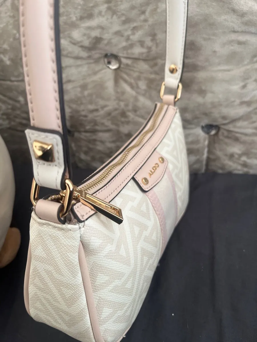 Aldo pink and white shoulder bag - Image 3