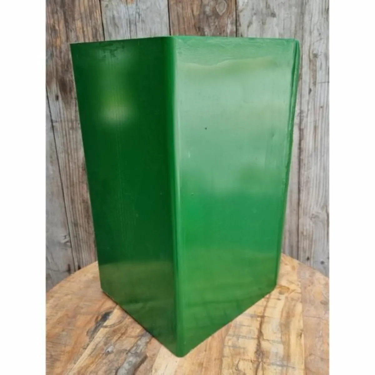 Post Box Small Cast Iron Green Insert H381 - Image 3