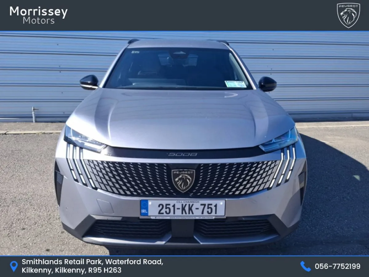 Peugeot 5008 Allure 73kwh 210BHP - Image 3