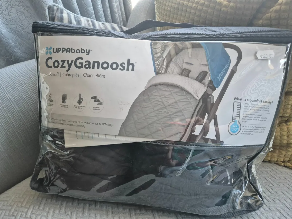 Uppababy footmuff cozy ganoosh - Image 1