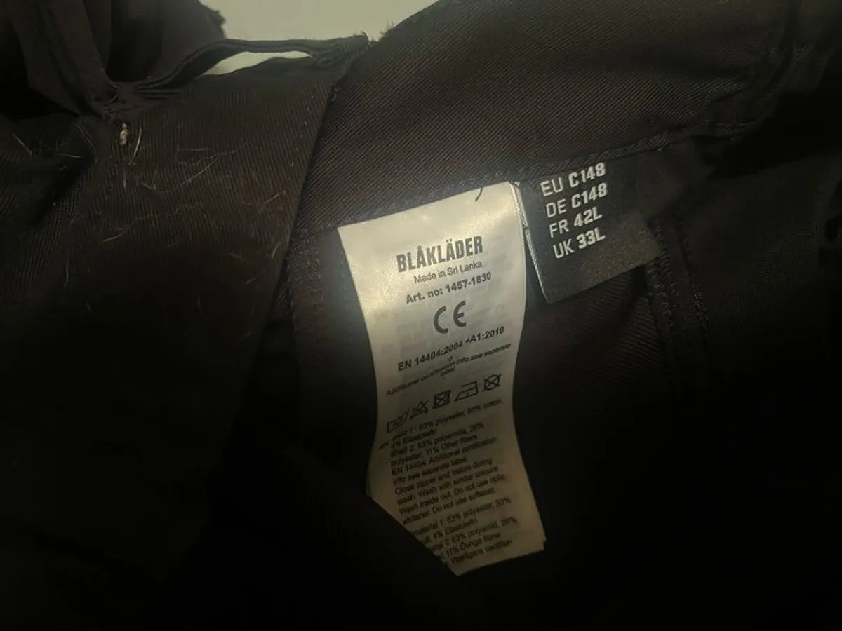 work trousers  blaklader - Image 1