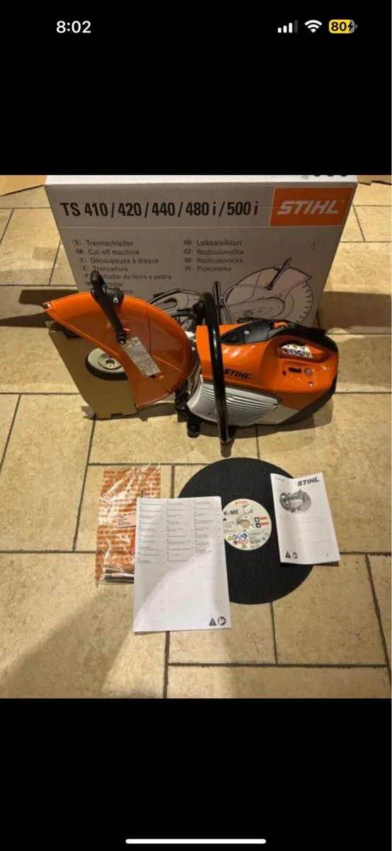 Stihl Saw Ts420 14” Brand New - Image 1