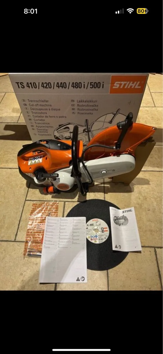 Stihl Saw Ts420 14” Brand New - Image 2