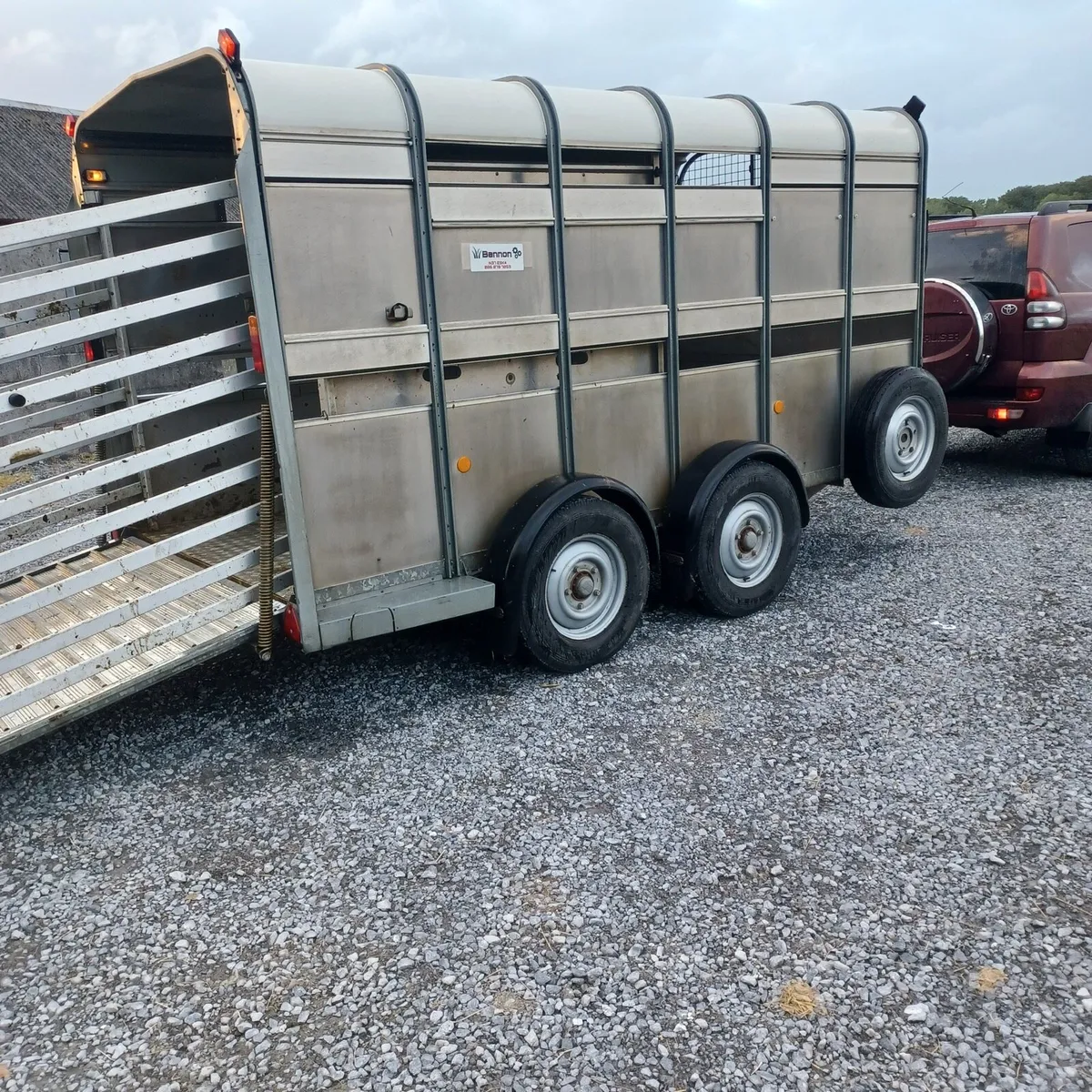 12x5’10 lfor Williams Cattle trailer - Image 1