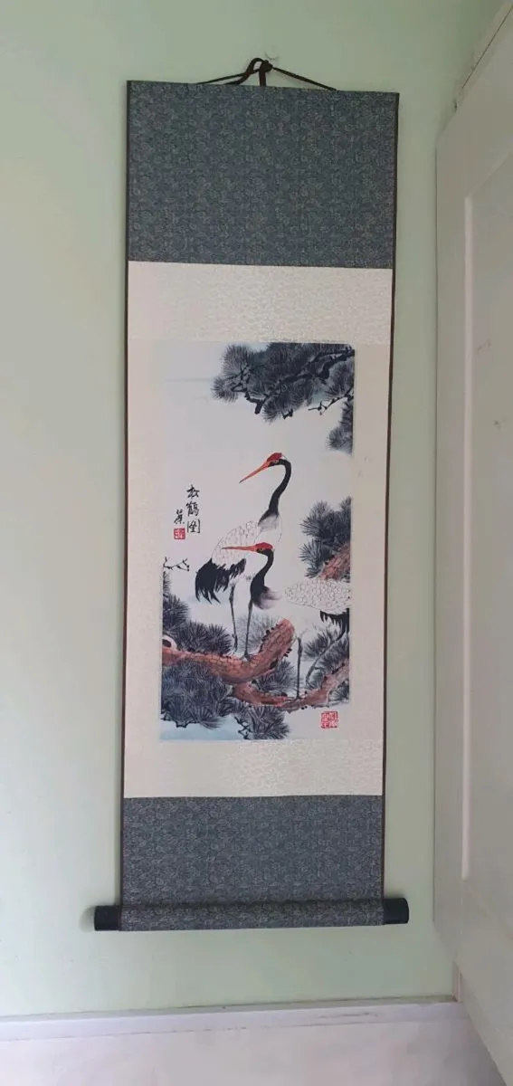 2 pieces Chinese Hanging Art - Image 2