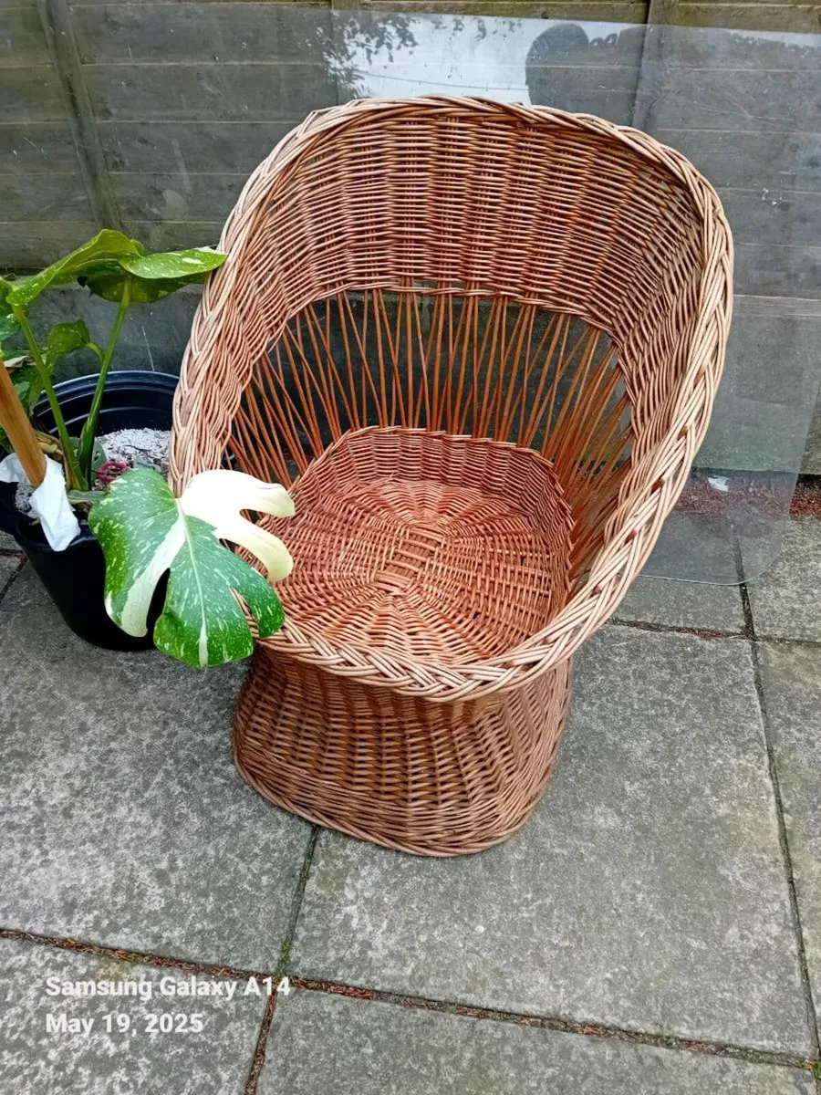 Wicker chair
